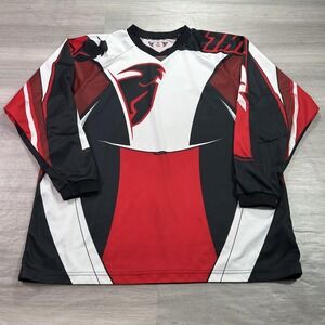 Thor Phase Motocross Jersey Shirt Mens XL Red Black MX 2005 1260